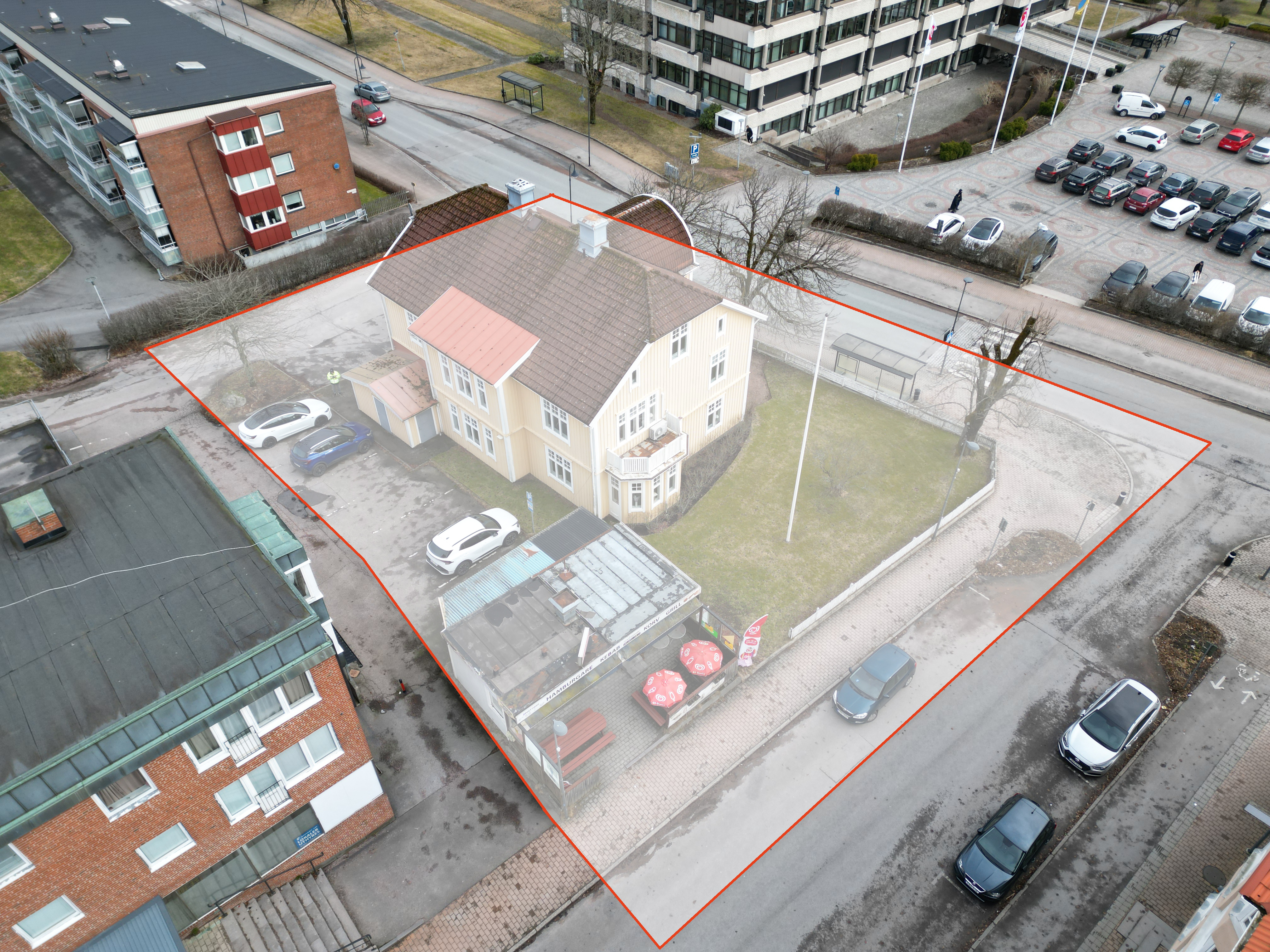 Drönarbild över Krabban 11