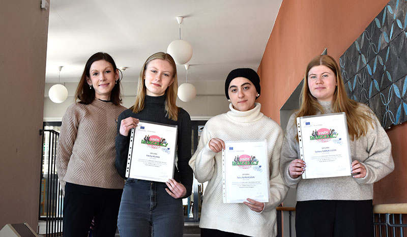 Therese, Emma, Sara och Selma