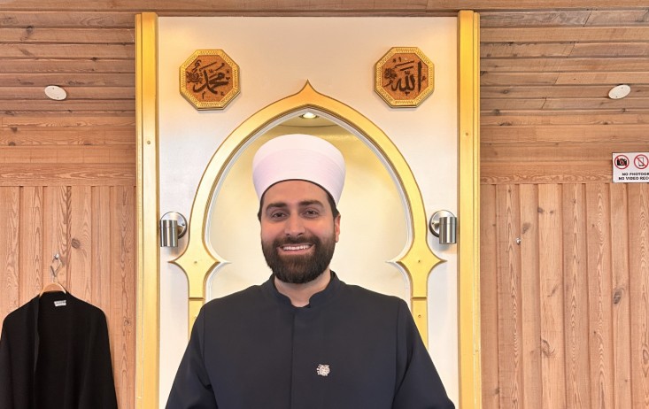 Bild på en Imam.
