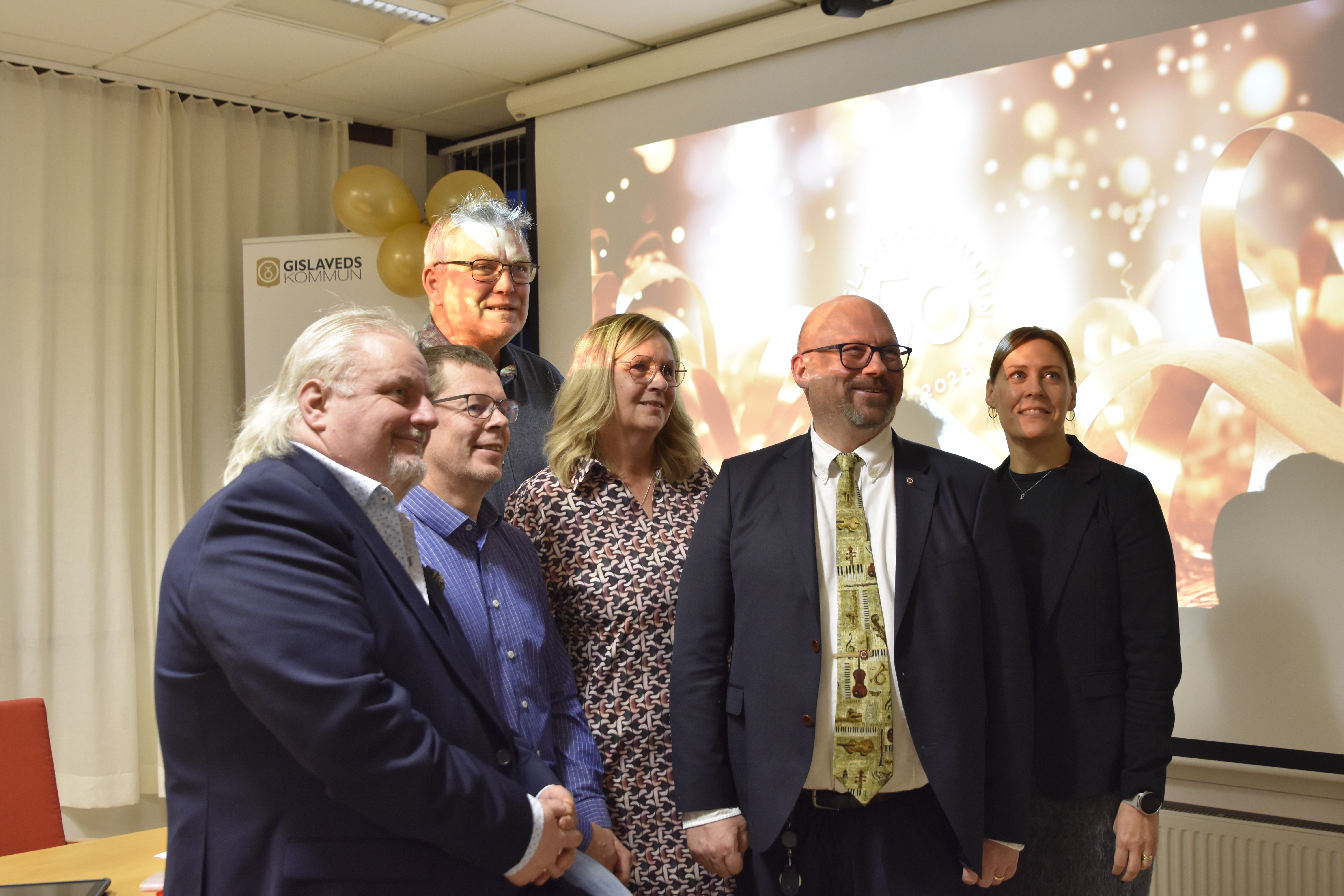 Den politiska styrgruppen för 50-årsfirandet.