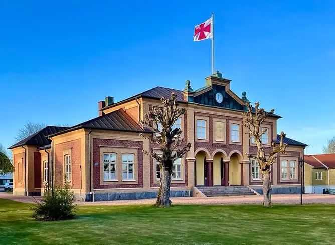 Tingshuset i Reftele.