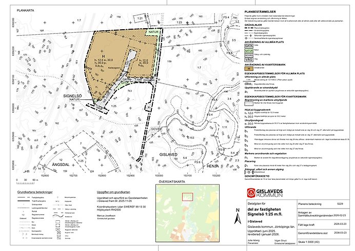 Plankarta för Signelsö 1:25 med flera_Laga kraft
