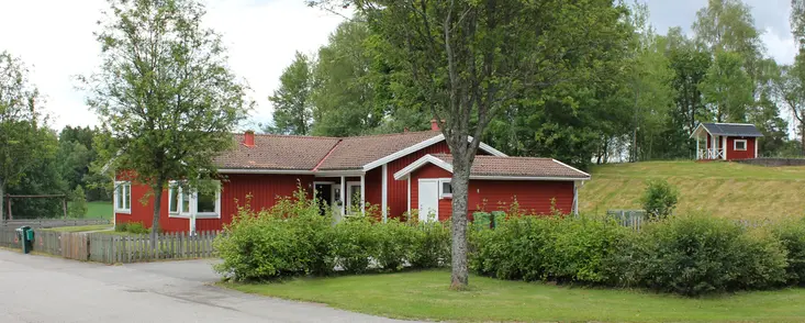 Foto på Landbogårdens förskolas byggnad